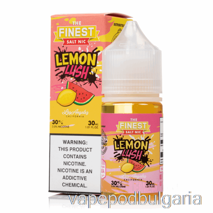 Vape Течности Lemon Lush - The Finest Candy Edition сол Nic - 30ml 50mg